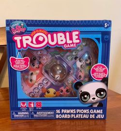 Littlest Pet Shop Trouble Board Game