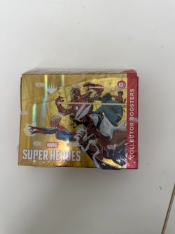 Magic The Gathering Marvel Super Heroes Collector Booster Box