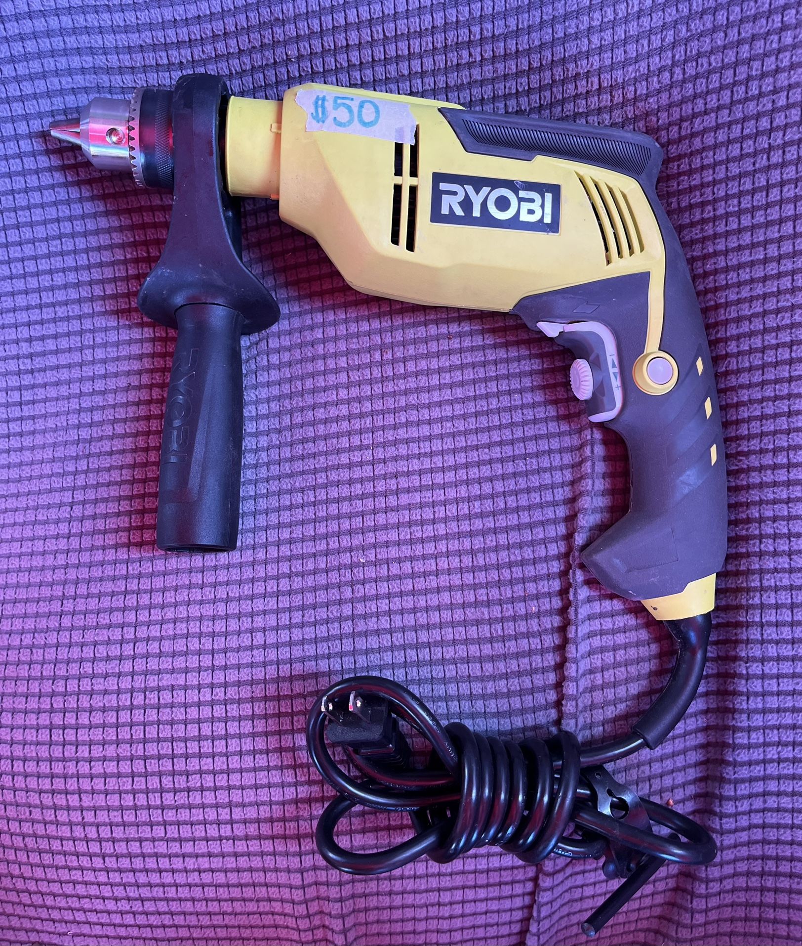 RYOBI Amp Corded 5/8 Variable Speed Hammer