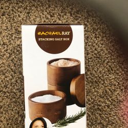 RachaelRay stacking salt box