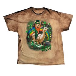 St Patrick’s Day Lucky Cat T Shirt