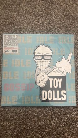 The Toy Dolls - Idle Gossip Punk Vinyl Record LP