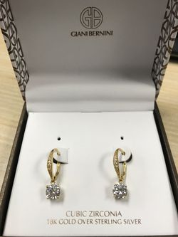Giani Bernini” earrings. Gift and used only once. Valued at $85 from  Macy's. for Sale in Seattle, WA - OfferUp