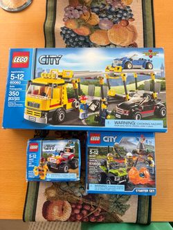 LEGO CITY 3 sets bundle