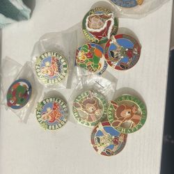 Holiday Disney Pins
