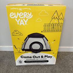 EveryYay outdoor cat lounge and tent