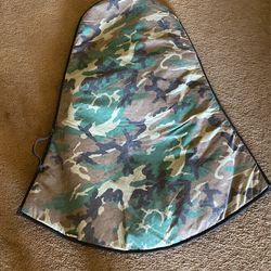 Protective cover with zipper closure