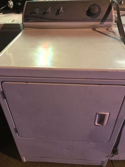 Maytag OVERSIZE CAPACITY Silver & White Electric Clothes Dryer! 30-Day Warranty! We can Deliver TODAY!