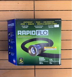 RapidFlo 100ft Garden Hose 5/8in
