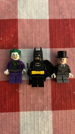 LEGO DC Batman Minifigure Lot of 3