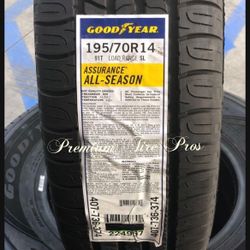 195/70/14 GOODYEAR Assurance All Season New 
