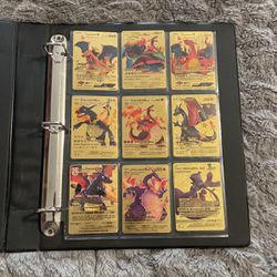 Pokémon Charizard Gold Card collection