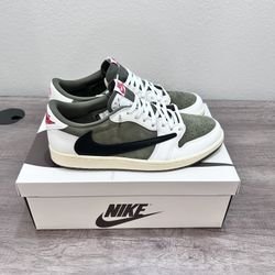Travis Scott Reverse Olive Jordan 1 Low