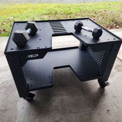 REP Dumbell Cart Rack
