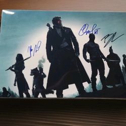 Guardians of the Galaxy SIGNED with COA
