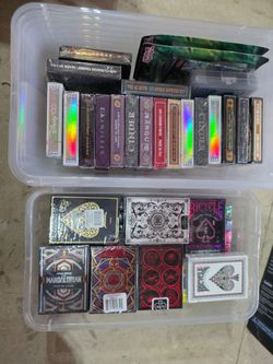 Bicycle and theory 11 deck collection 57 sets mostly
card
unopened