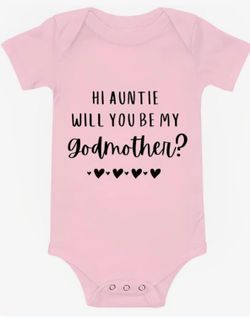 Aunt/ Godmother baby onesie