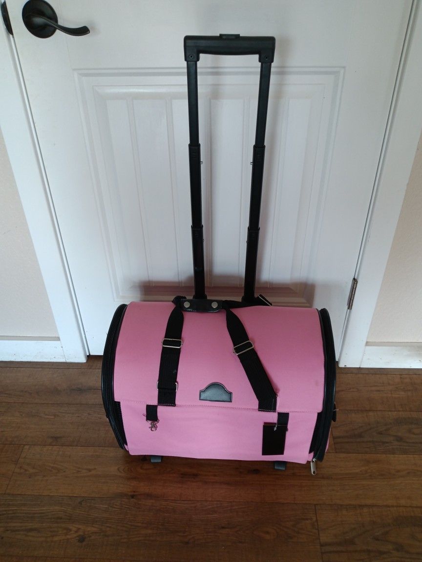 Pet Carrier Rollable