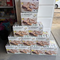 Honest Diapers Size 6 (Multiple Boxes Available)
