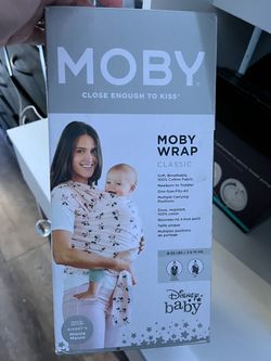Moby wrap baby carrier