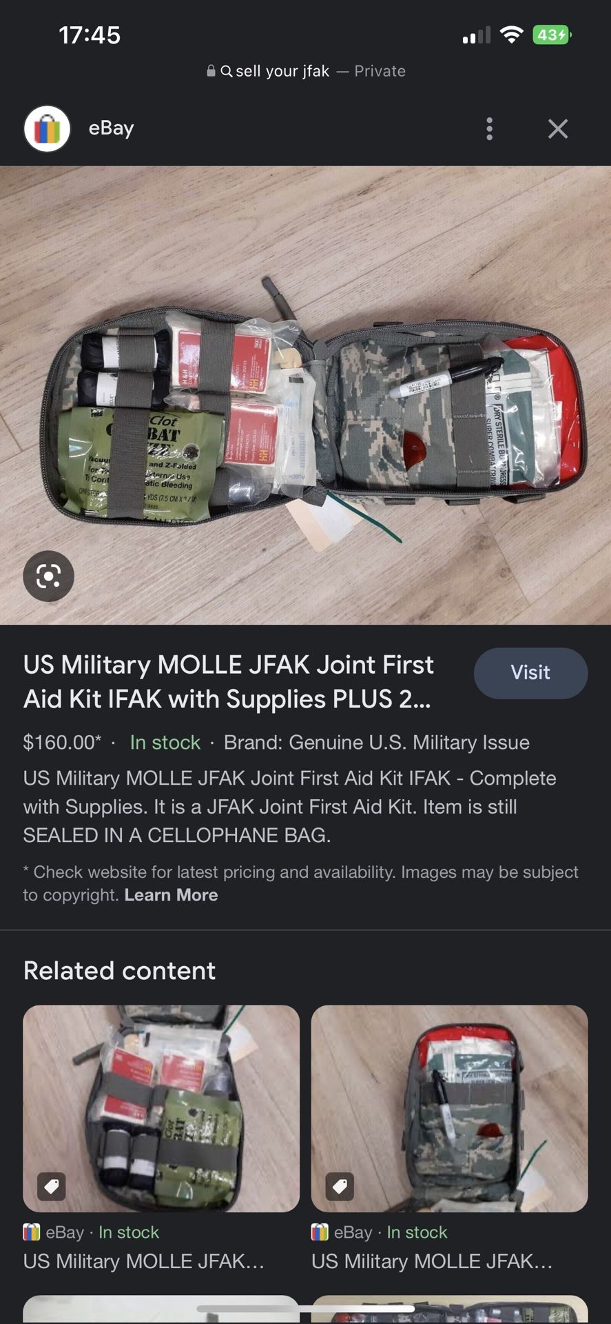 Military JFAK