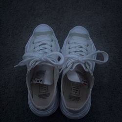 Maison mihara yushiro hank white cream size 43 (10)