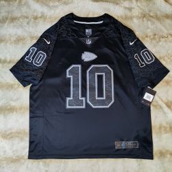 Nike Tyreek Hill Kansas City Chiefs Nike Reflective Black Jersey