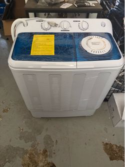 Small apartment/camper washer with spin dryer