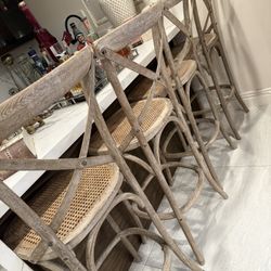 Restoration Hardware Bar Stools (X 5)