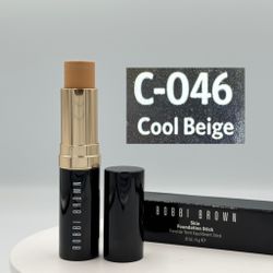 BOBBI BROWN SKIN FOUNDATION STICK COOL BEIGE C-046 9G / 0.31OZ