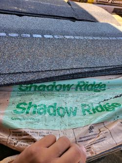 Shadow ridge shingles