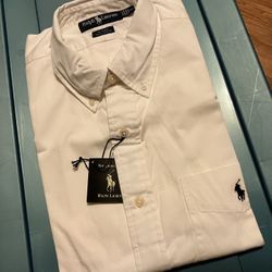 Polo Ralph Lauren Shirt, Men, XL, White