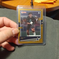 Trevon Diggs Rookie Gold /50. Mint..