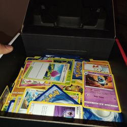 Box Full Of Pokemon Cards 