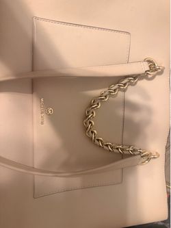 Large blush pink Michael Kors bag