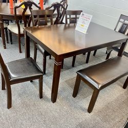 5pc Dinning Table Set $699
