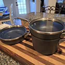 Calphalon Premier Space Saving 5pc Set