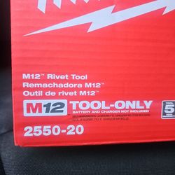 Milwaukee M12 Rivet Tool (Tool Only)