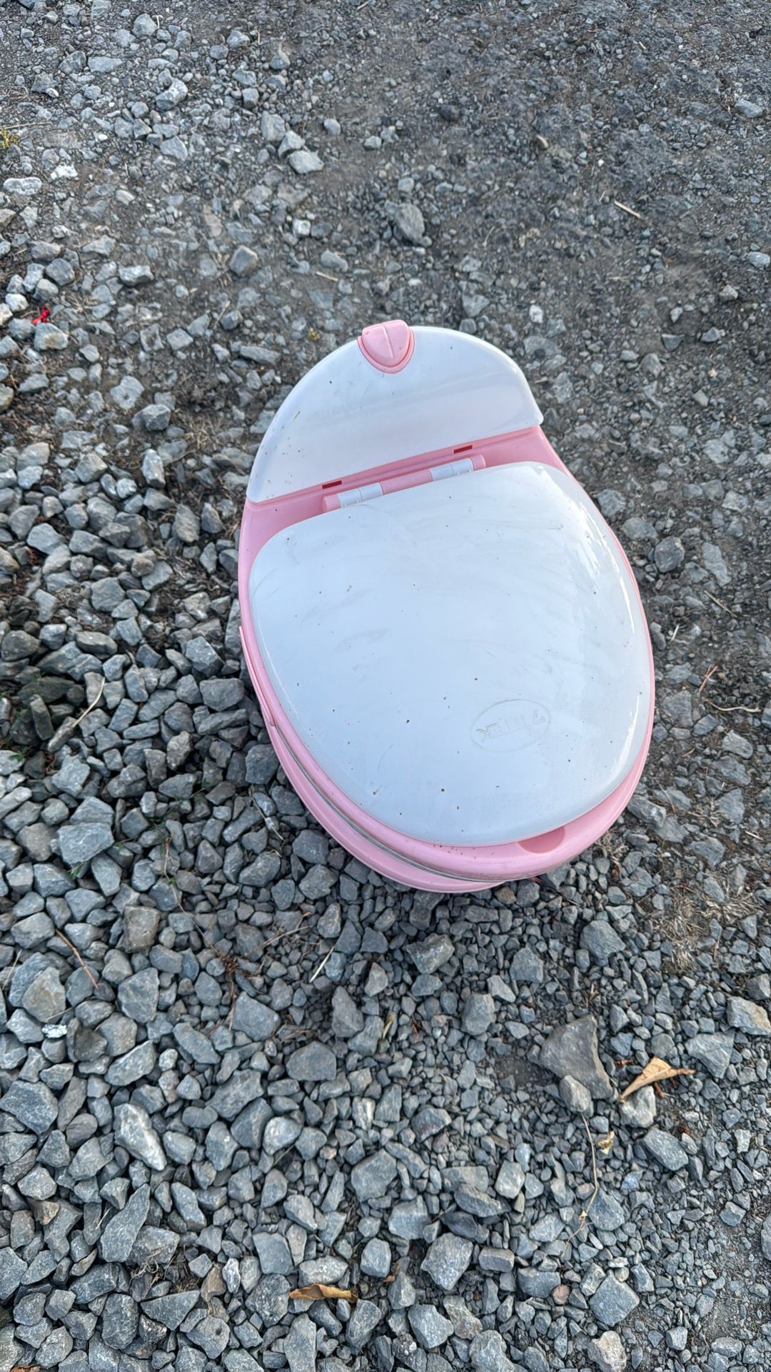 Pink And White Kids Patty Training