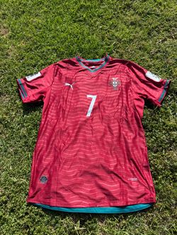 Portugal Cristiano Ronaldo 7 jersey player version /version jugador size 3XL,2XL,XL & L slim fit