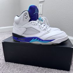 Air Jordan Grape Retro 5s (Will Smith Edition )