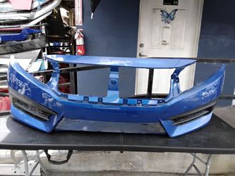 Honda civic 2016-2018 front bumper oem