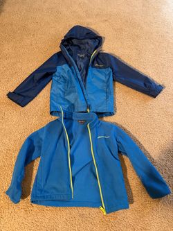 3 in 1 XS kids blue jacket