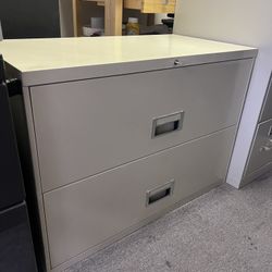2 Drawer Lateral File Filing Cabinet