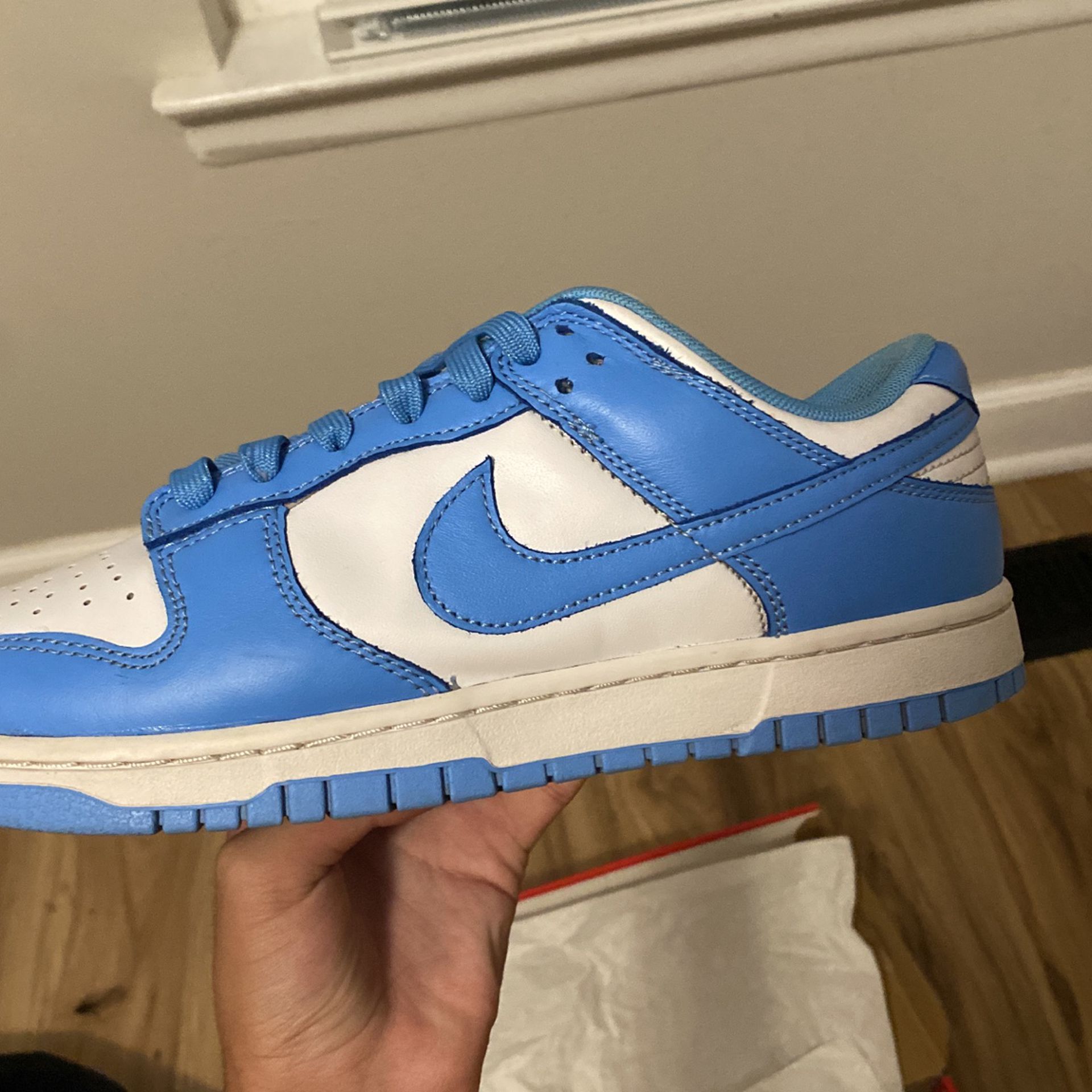 Nike unc dunk lows