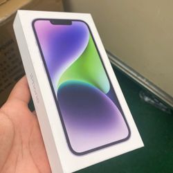 Iphone 14 Unlock In The Box ( Free Protector)