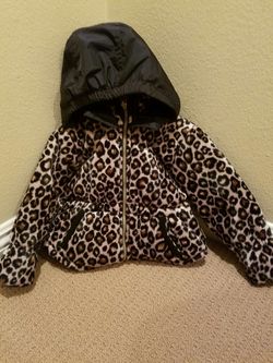 Reversible baby winter jacket