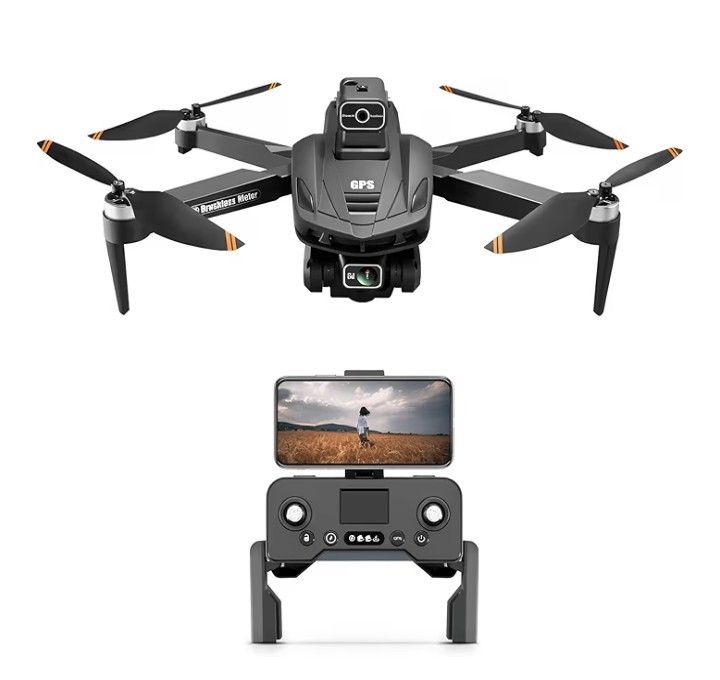 V168 4K UHD Drone with GPS Return, 90° Adjustable Camera, 5G HD Transmission, 30 Min Flight, 3000M Range, Obstacle Avoidance, Brushless 