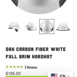 New Lift Carbon Fiber Hard Hat