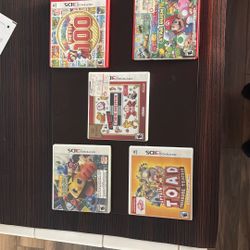 Selling Switch And 3ds Games